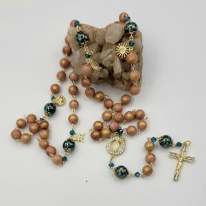 our lady of Guadalupe 8mm rosary